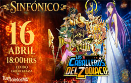 Los Caballeros del Zodiaco Sinfónico – Tuxtla Gutiérrez