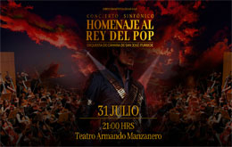 Homenaje Sinfónico al Rey del Pop Michael Jackson - Mérida 