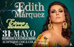 Edith Márquez en Concierto en Mérida