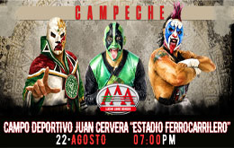 Lucha Libre AAA Border - Campeche