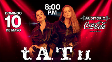 t. A. T. u.  en Concierto - Mérida