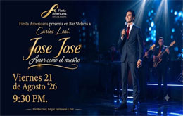 Carlos Leal en: “José José, Amor como el Nuestro” - Mérida