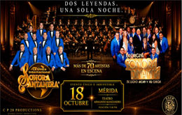 La Sonora Santanera y La Sonora Dinamita en Sinfónico - Mérida